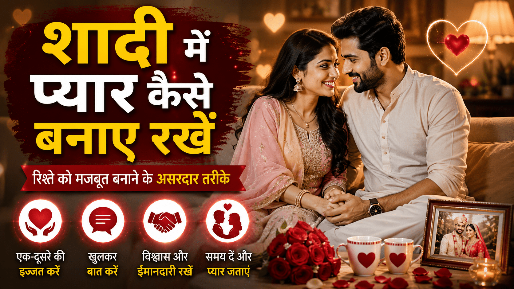 शादी में प्यार कैसे बनाए रखें