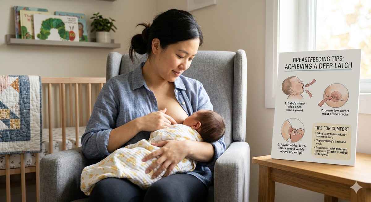 breastfeeding tips Hindi नई माँ के लिए