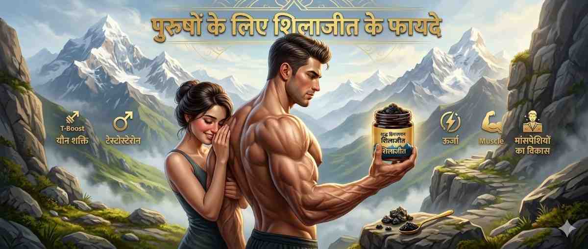 पुरुषों के लिए शिलाजीत के फायदे