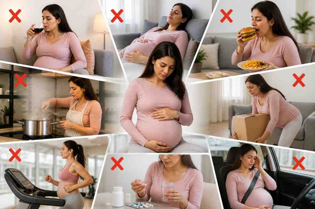 प्रेगनेंसी में क्या नहीं करना चाहिए
