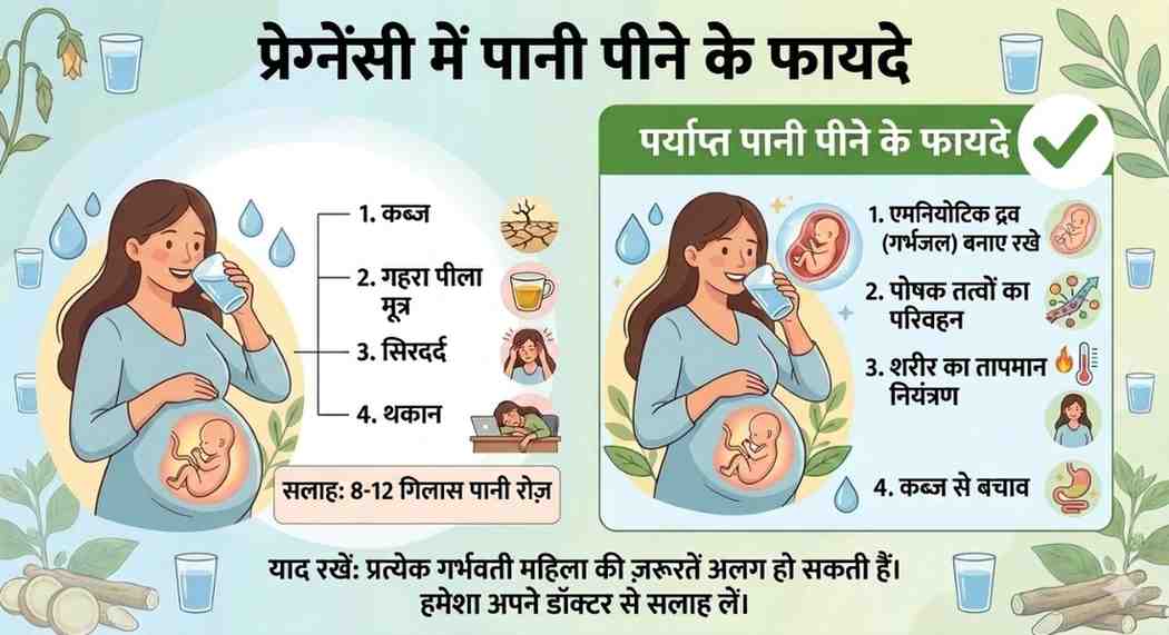 प्रेगनेंसी में पानी कितना पीना चाहिए