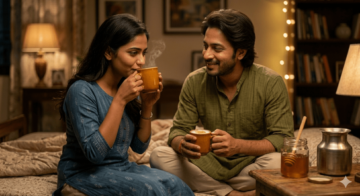 शहद और दूध के फायदे शादीशुदा जोड़ों के लिए