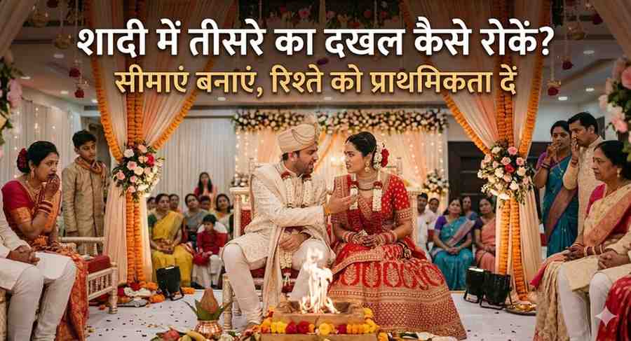 शादी में तीसरे का दखल कैसे रोकें