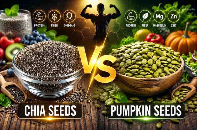 chia seeds vs pumpkin seeds