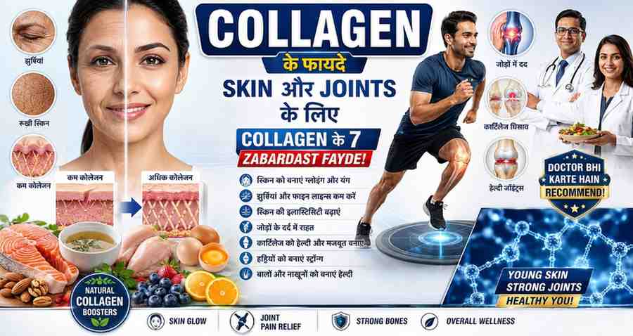 collagen ke fayde skin aur joints ke liye